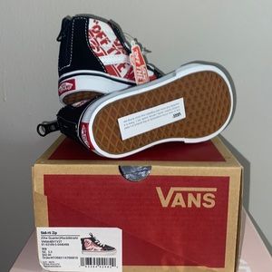 Size 5.5 Kids Unisex Mid top Vans